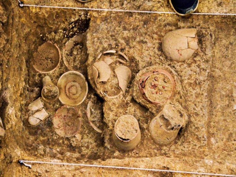 Archaeologists Find Harappan burial site with 5,000-year-old skeleton in Kutch