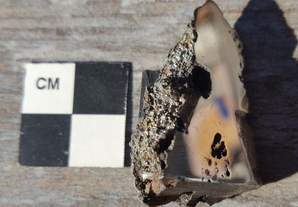 Two New Minerals Discovered in a 15-Metric Ton Meteorite That Landed in Africa