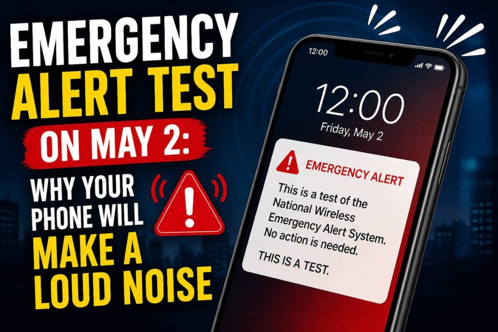 Emergency Alert Test On May 2: Why Your Phone Will Make A Loud Noise