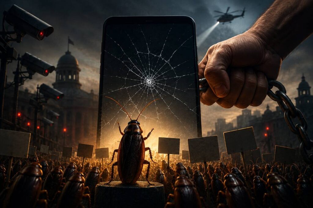 The Digital Siege: How the Cockroach Janta Party’s Meteoric Rise Met the Iron Fist of the State