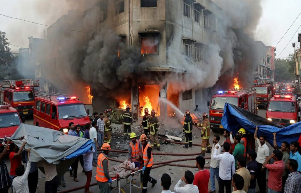 Horror in Hauz Rani: 21 Dead as Delhi’s ‘Licensed-for-6-Rooms’ B&B Burns — and the Warnings That Were Ignored