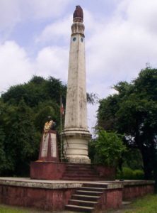 Memorial pillar at Koregaon-Bhima to honour the soldiers