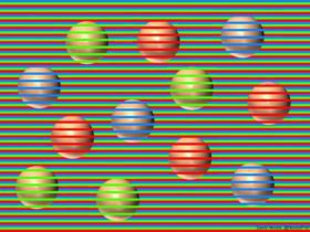 Balls In This Optical Illusion