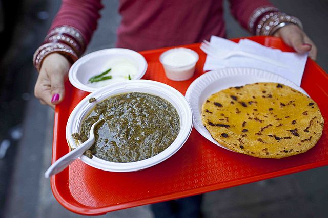 Forget your dieting plans and have world famous Makki di Roti and Sarson da saag with oodles of desi ghee
