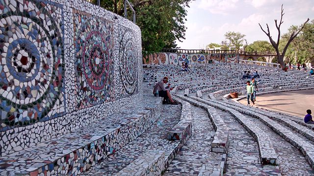 Get surprised to see the creativity at Rock Garden in Chandigarh