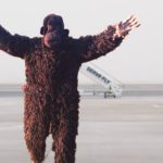 Airport Staff Dress As Bear To Scare Away Langurs