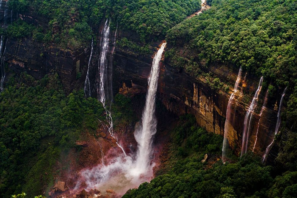 Nohkalikai Falls, Meghalaya