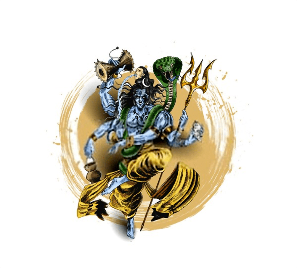 The snake around Lord Shiva’s neck, Vasuki
