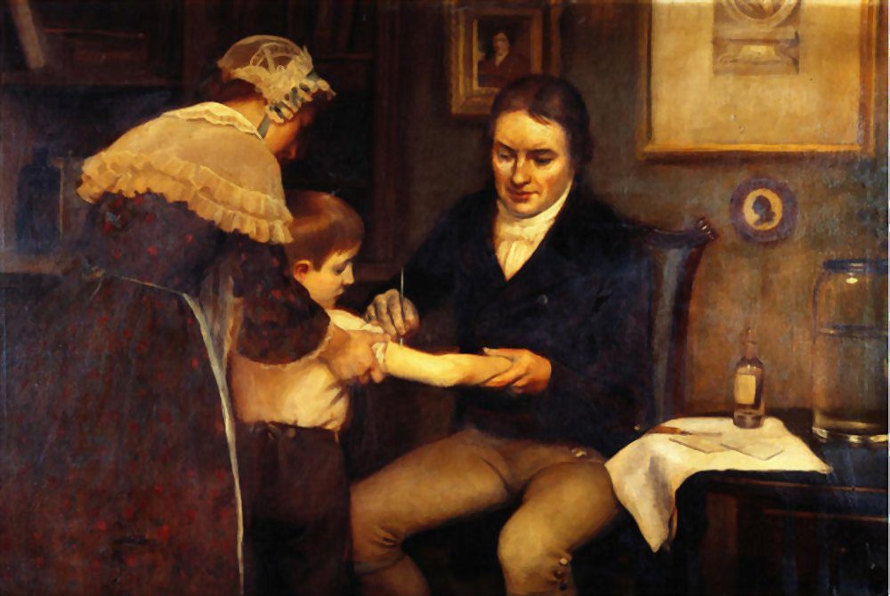 Edward Jenner Vaccinating Child, c.1796
