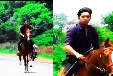 A video of Karnataka BJP MLA Niranjan Kumar's son riding a horse on national highway near Gundlupet has gone viral. After social media outrage over the incident, police have said they are looking into the matter.