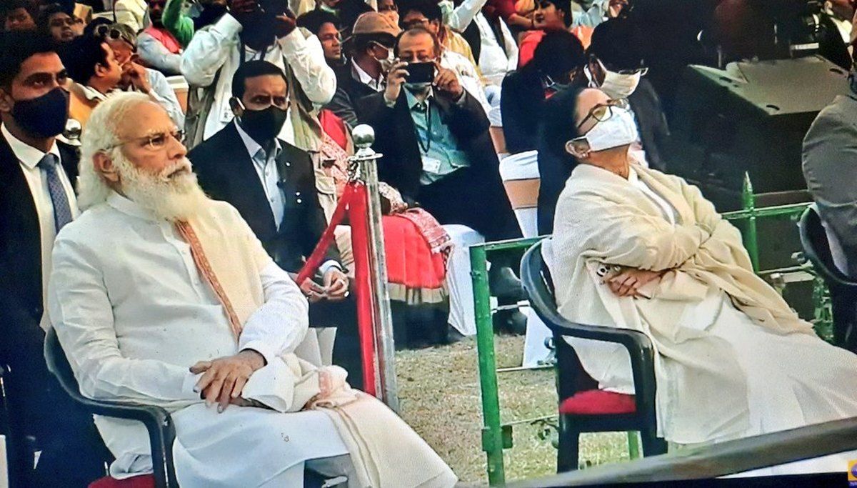 "Picture of the Day," People are Calling Mamata and Modi Sitting Together as One
