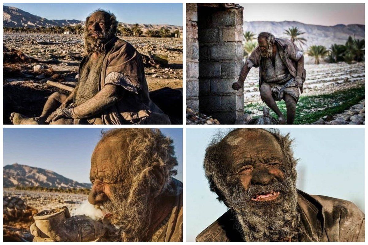 Meet 'World's Dirtiest Man': Amou Haji, 87-Year-Old Man Who Hasn't Bathed  In 67 Years