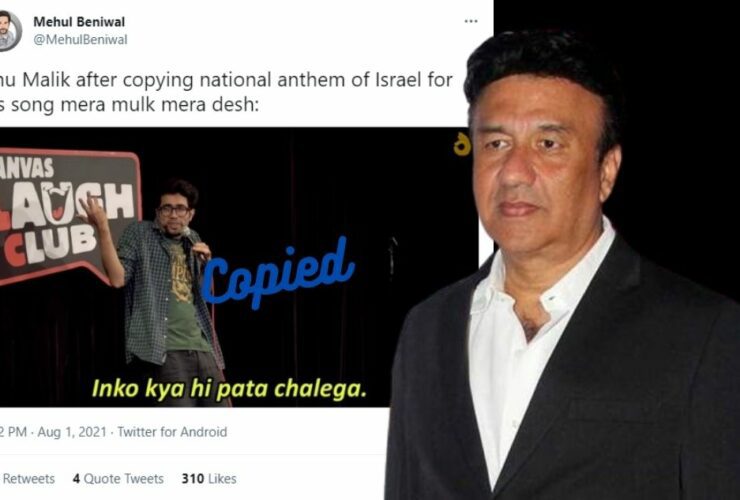 Anu Malik Roasted For Copying Israel’s National Anthem in His Patriotic Song ‘Mera Mulk’ From Diljale Movie