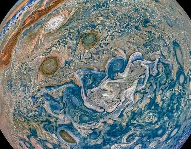The Clearest Image of Jupiter ever taken by Juno spacecraft