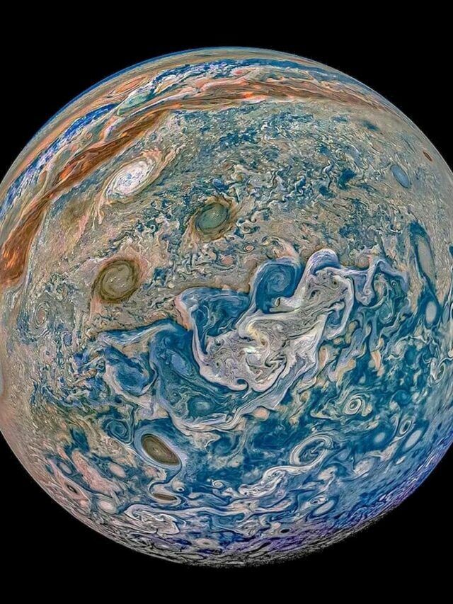 Stunning Visuals of Jupiter Shared by NASA’s Juno Spacecraft