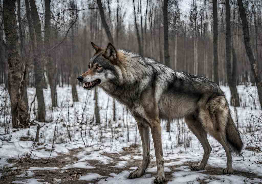 Mutant wolves of Chernobyl